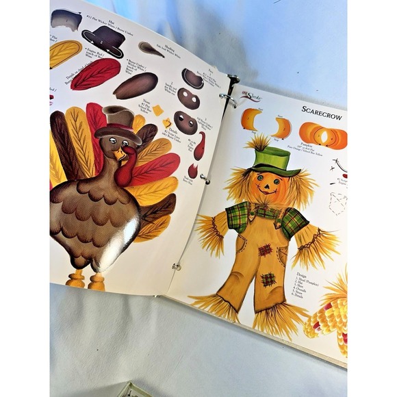 DONNA DEWBERRY One Stroke Happy Holidays Painting Booklet 30+ Pages - Picture 7 of 10